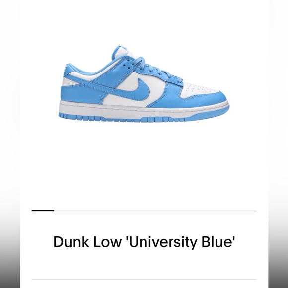 Nike Dunk Low 'University Blue' (UNC 2021) authentic - Picture 4 of 4